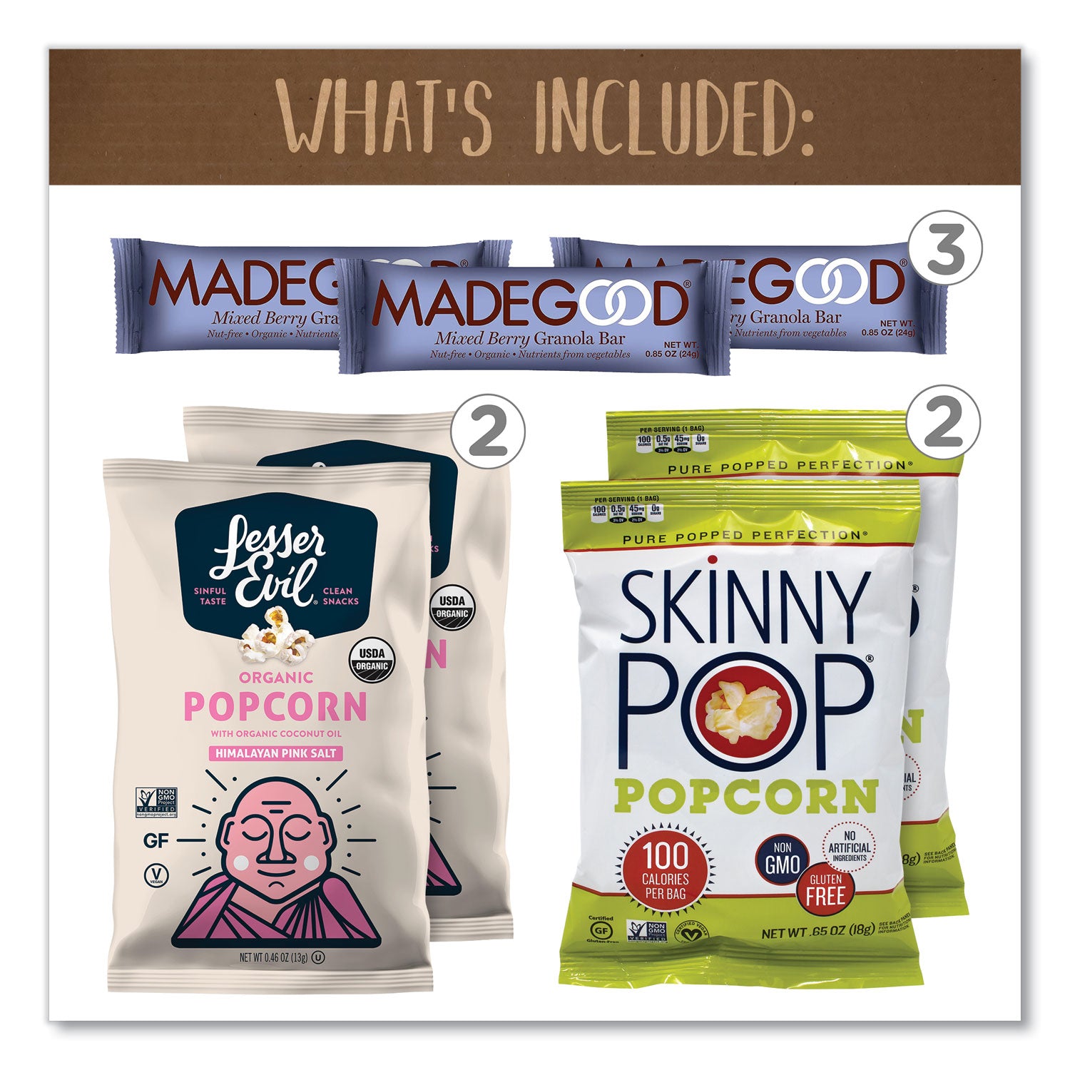 Low Calorie - Assorted - 28 / Carton