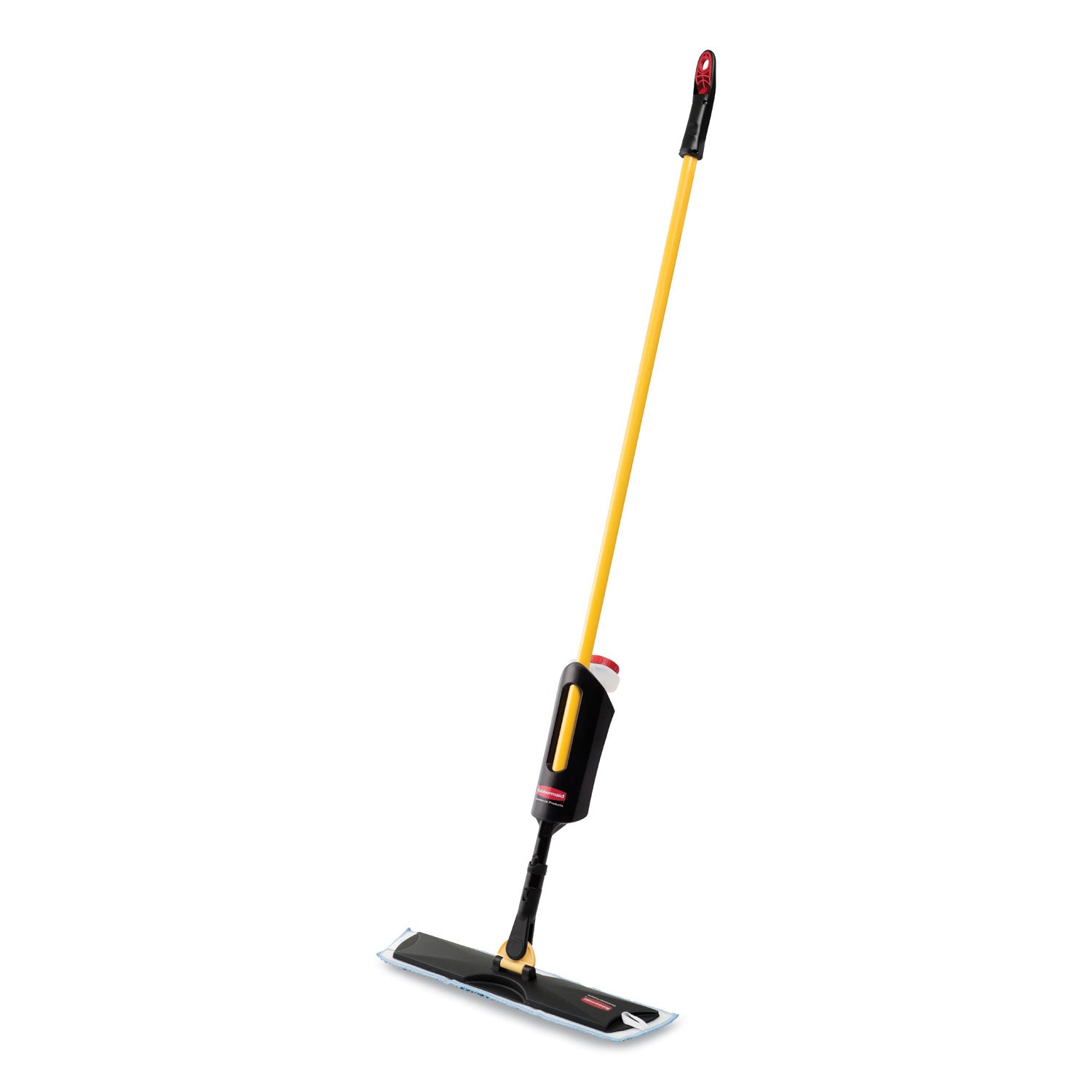 4.50" Width x 3.50" Height MicroFiber Head - 52" Length Handle - Ergonomic Thumb-activated Trigger - Black - 1 Each