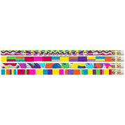 Watercolors Motivational/Fun Pencils, Pack of 144