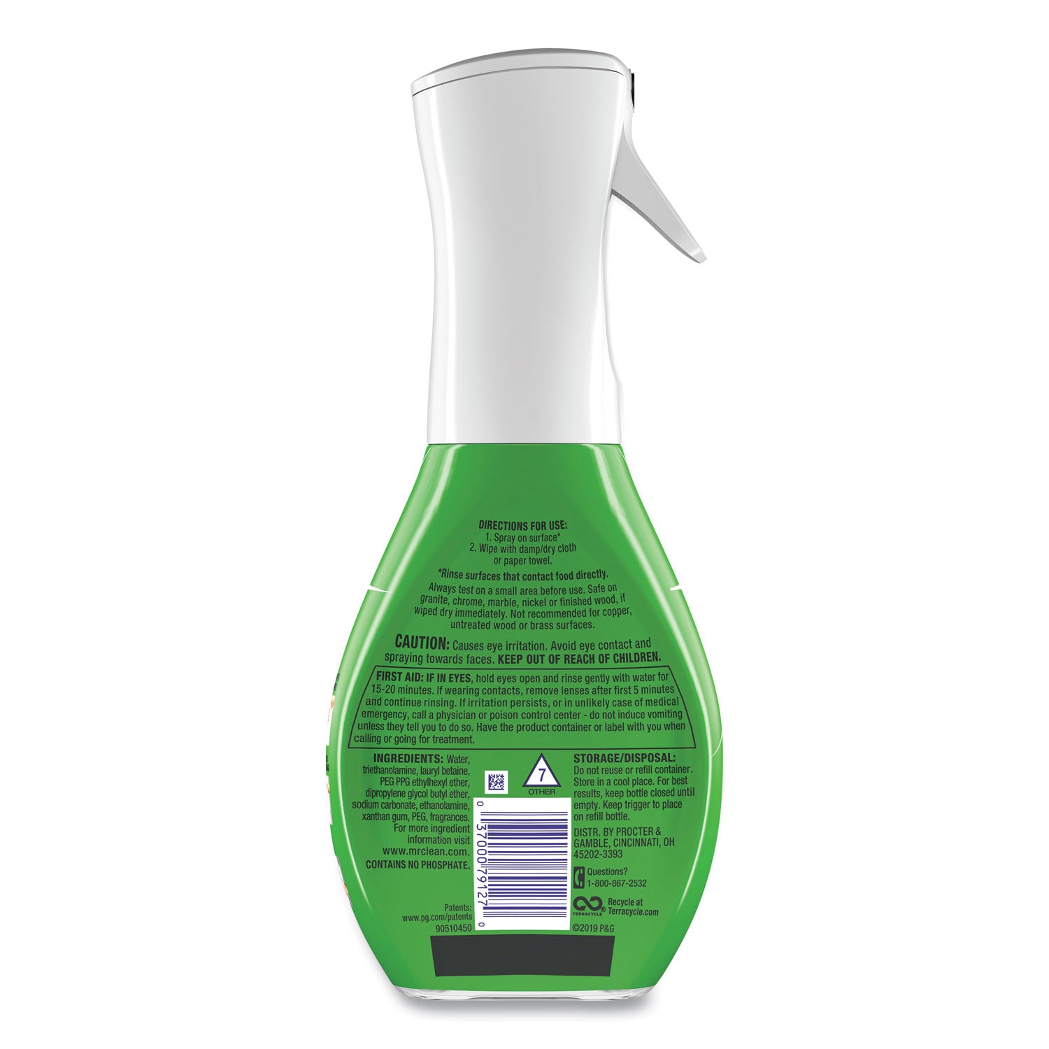 Mr. Clean Deep Cleaning Mist - 16 fl oz (0.5 quart) - Gain Scent - Easy to Use, Disinfectant, Deodorize - Multi - 1 Each