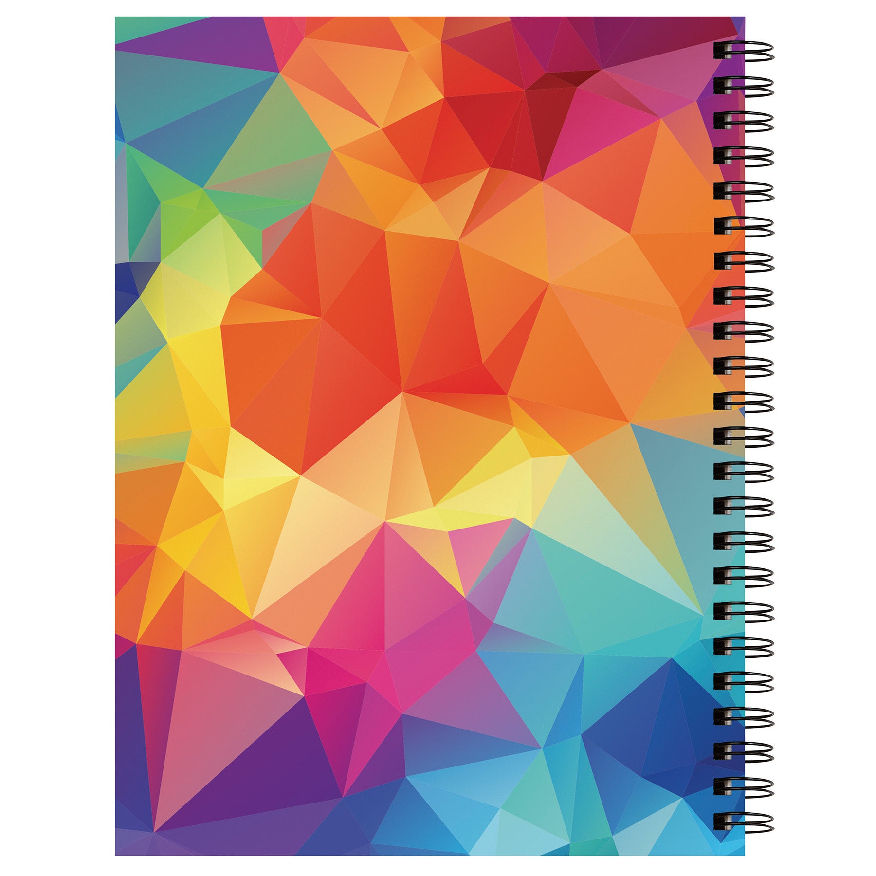 Fashion Poly Sketch Book, 9" x 12", 75 Sheets, Kaleidoscope Design