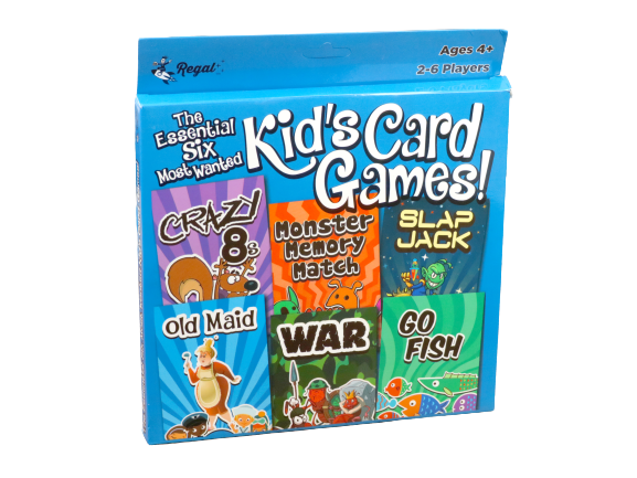 Kids Card GAME 6-PACK