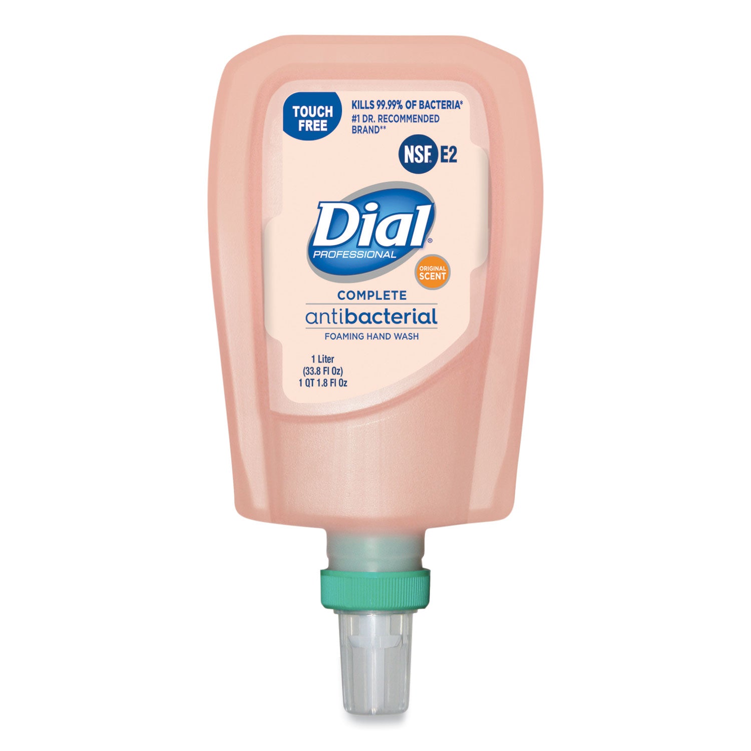 Original Scent - 1.06 quart - Touchless Dispenser - Kill Germs - Hand - Moisturizing - Antibacterial - Peach - Non-drying - 3 / Carton