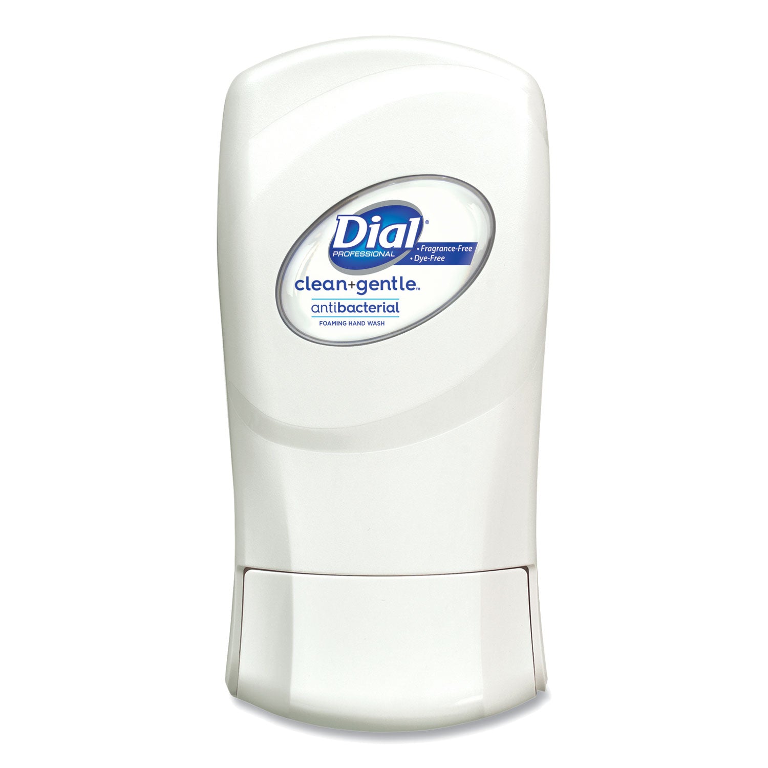 Clean+Gentle Antibacterial Foaming Hand Wash Refill for FIT Manual Dispenser, Fragrance-Free, 1.2 L, 3/Carton