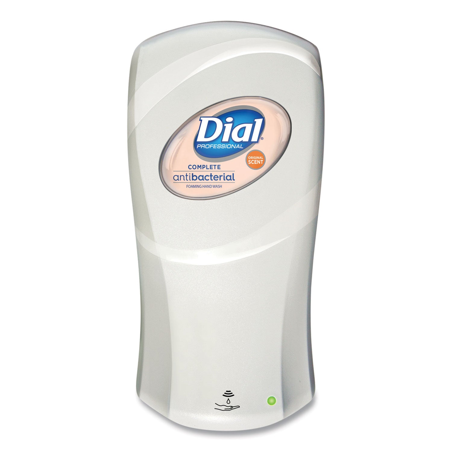 Dial FIT Touch-Free Dispenser - Automatic - 1.06 quart Capacity - Support 4 x D Battery - Refillable, Durable, Touch-free - Ivory - 1 Each