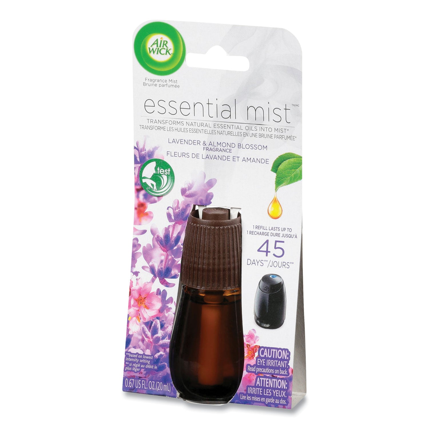 Oil - 0.7 fl oz (0 quart) - Lavender & Almond Blossoms - 45 Day - Long Lasting - 1 Each
