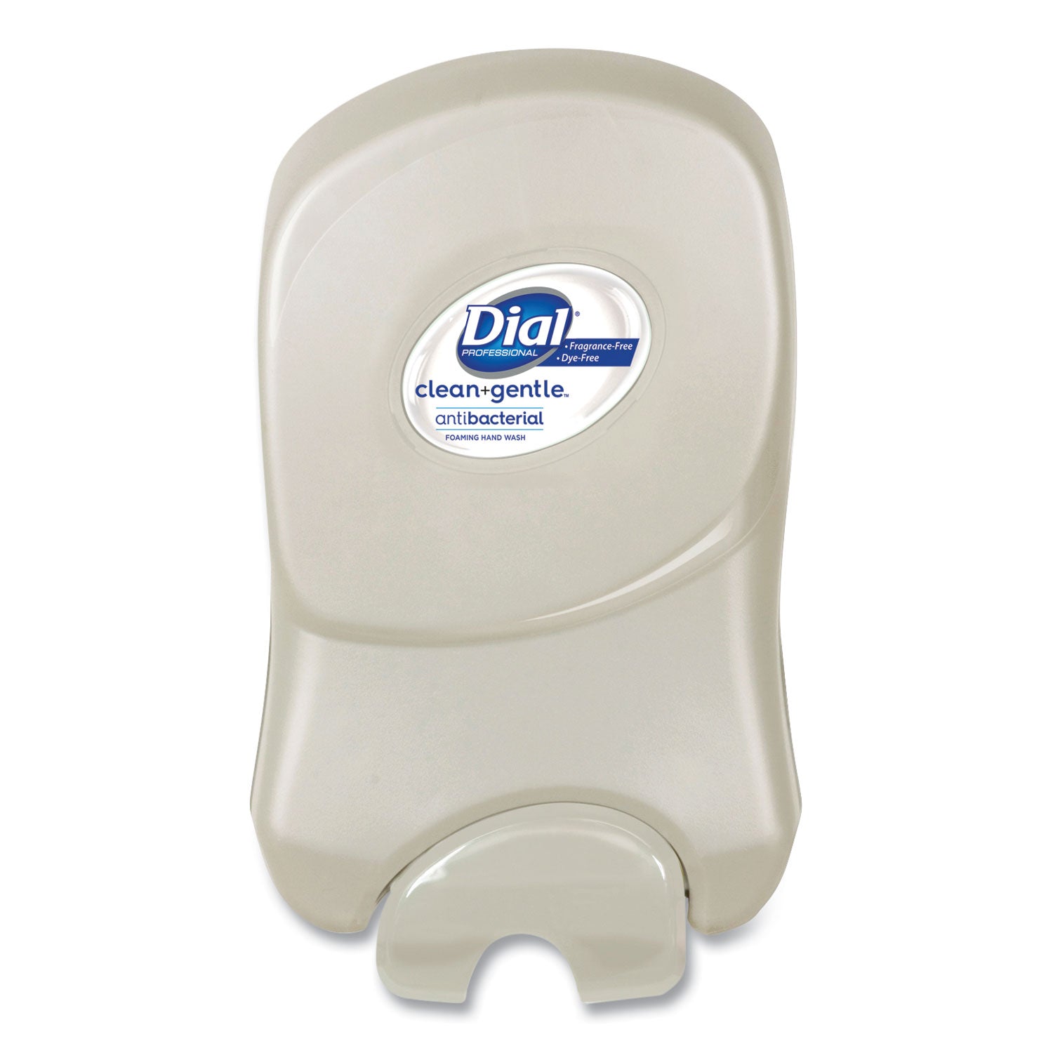 Dial Professional 1700 Universal Manual Dispenser - Manual - Sturdy, Durable, Heavy Duty - Pearl - 1 Each