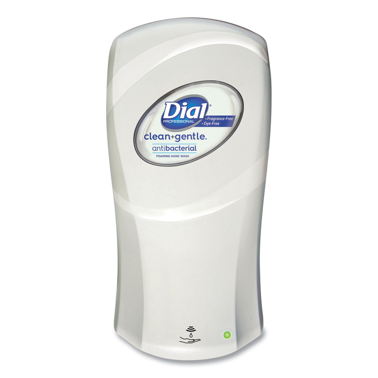 Dial FIT Touch-Free Dispenser - Automatic - 1.06 quart Capacity - Support 4 x D Battery - Refillable, Durable, Touch-free - Ivory - 1 Each