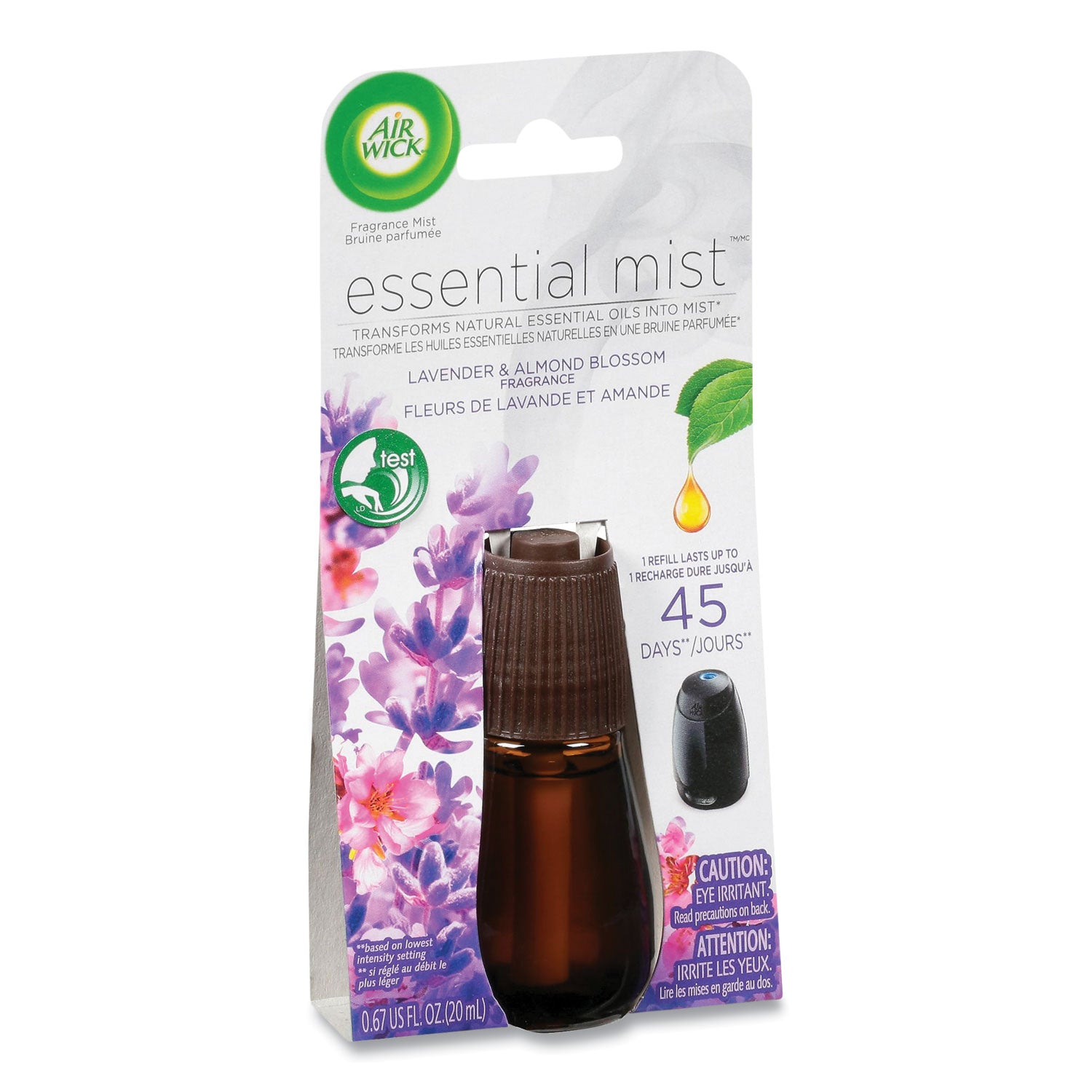Oil - 0.7 fl oz (0 quart) - Lavender & Almond Blossoms - 45 Day - Long Lasting - 1 Each