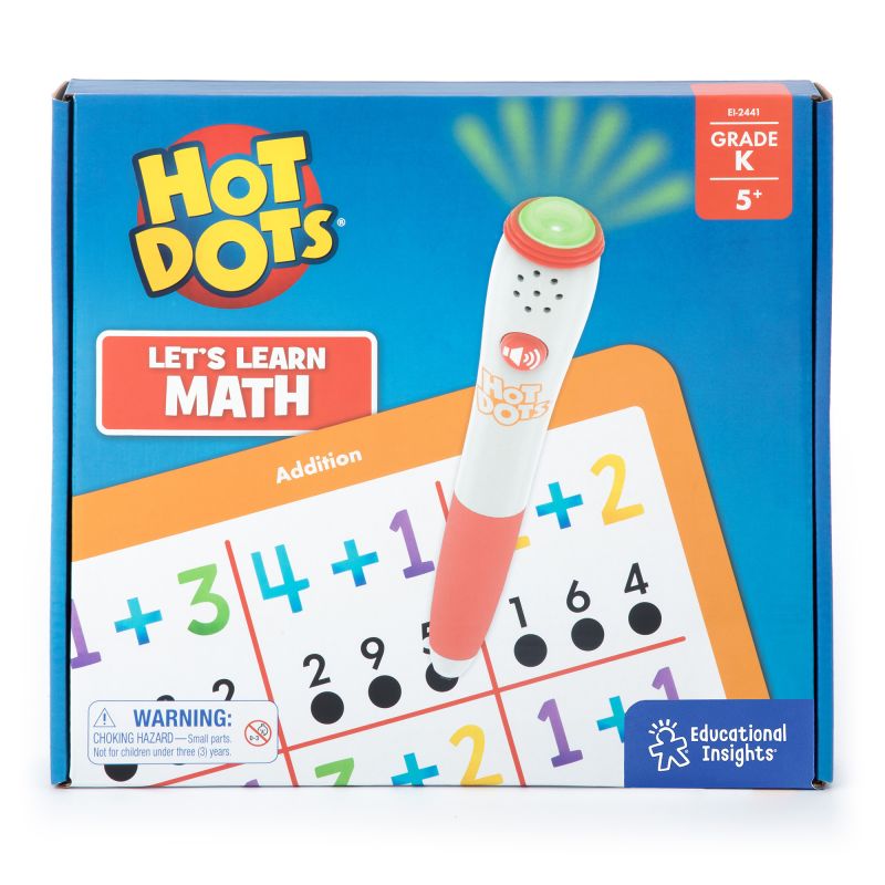 Hot Dots® Let'S Learn Kindergarten Math!