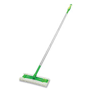 Swiffer Professional Sweeper - 10" Width Head - Swivel Head, Lightweight - Green - 3 / Carton