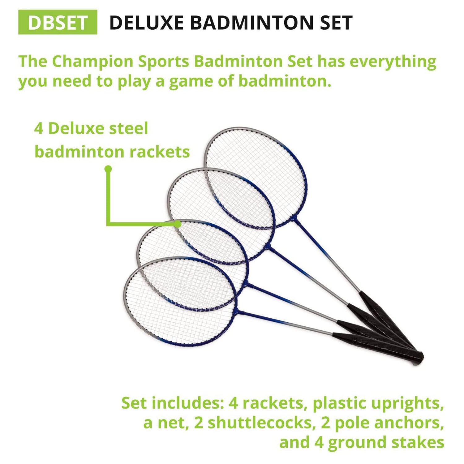 Deluxe Badminton Set