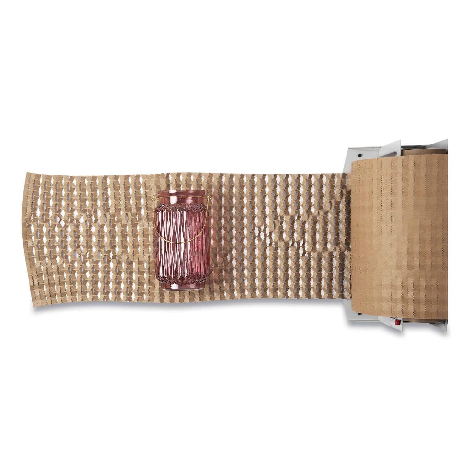 Scotch Cushion Lock Protective Wrap - 12" Width x 1000 ft Length - Recyclable, Easy Tear - Brown - 1 Roll