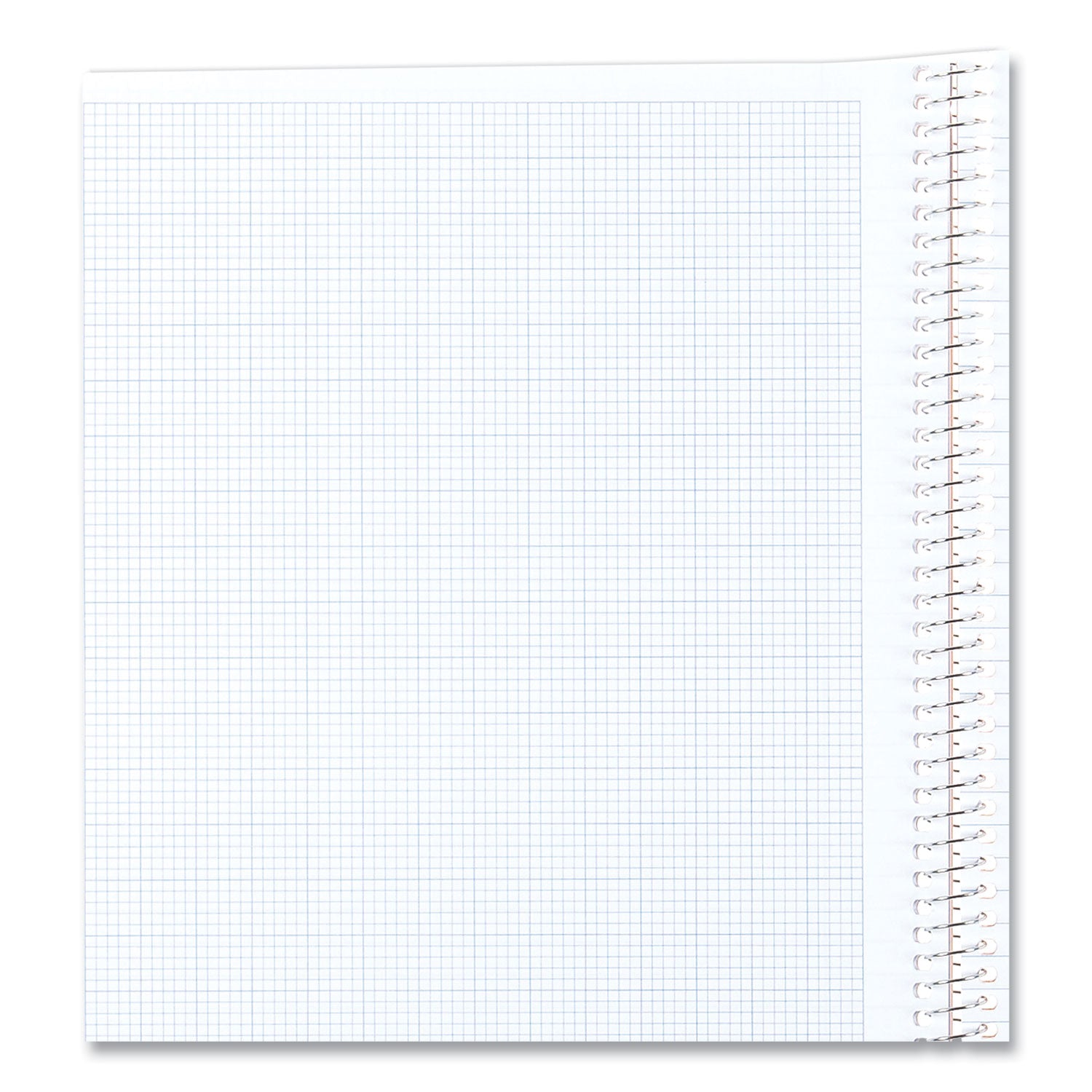 60 Sheets - Wire Bound - Both Side Ruling Surface - Light Blue Margin - 16 lb Basis Weight - Letter - 8 1/2" x 11" Sheet Size - White Paper - White Cover - Unpunched, Heavyweight, Hard Cover - 1 Each
