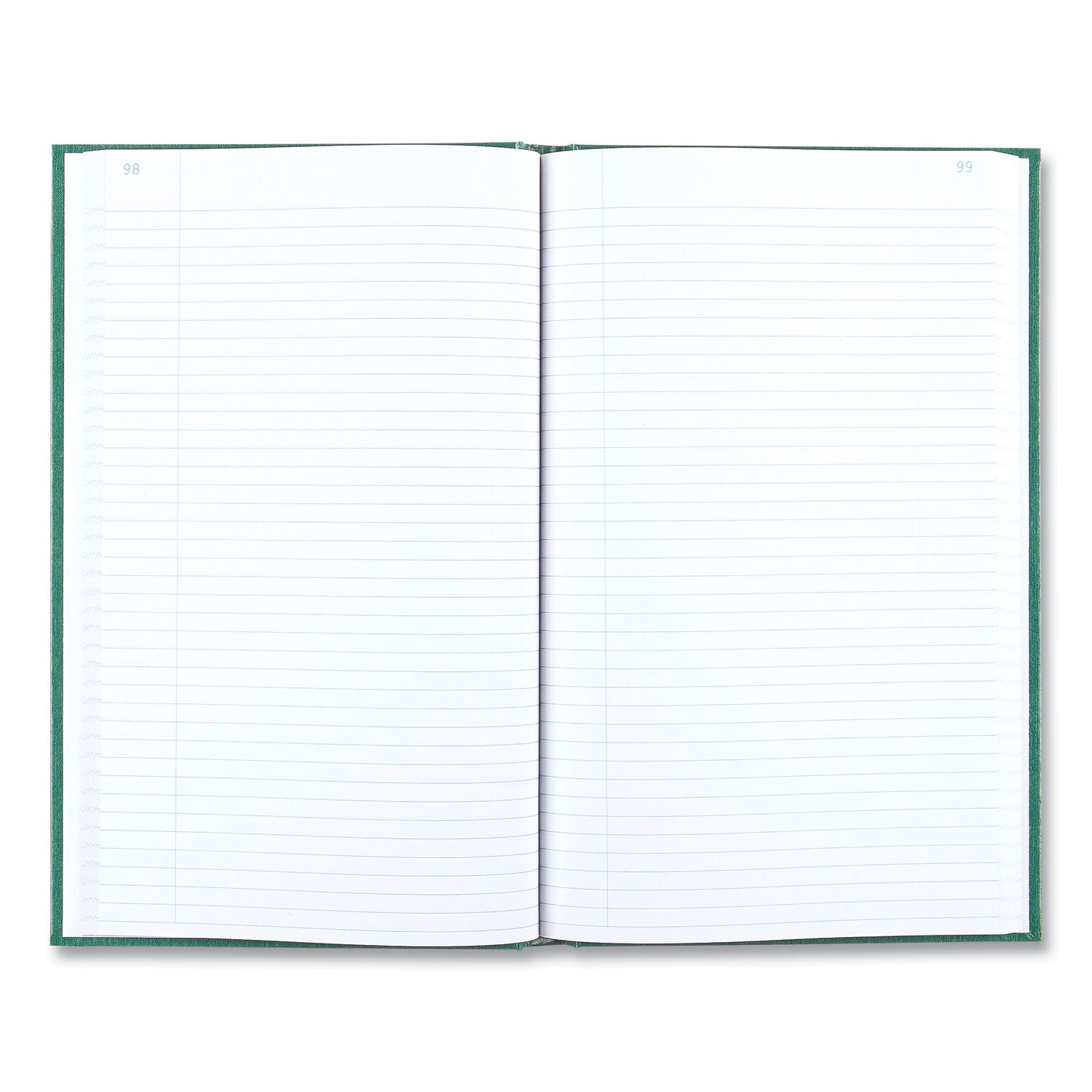 Rediform Emerald Series Account Book - 300 Sheet(s) - Gummed - 7.25" x 12.25" Sheet Size - White Sheet(s) - Green Print Color - Green Cover - Recycled - 1 Each