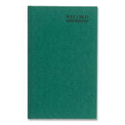 Rediform Emerald Series Account Book - 150 Sheet(s) - Gummed - 7.25" x 12.25" Sheet Size - Green - White Sheet(s) - Green Print Color - Green Cover - Recycled - 1 Each