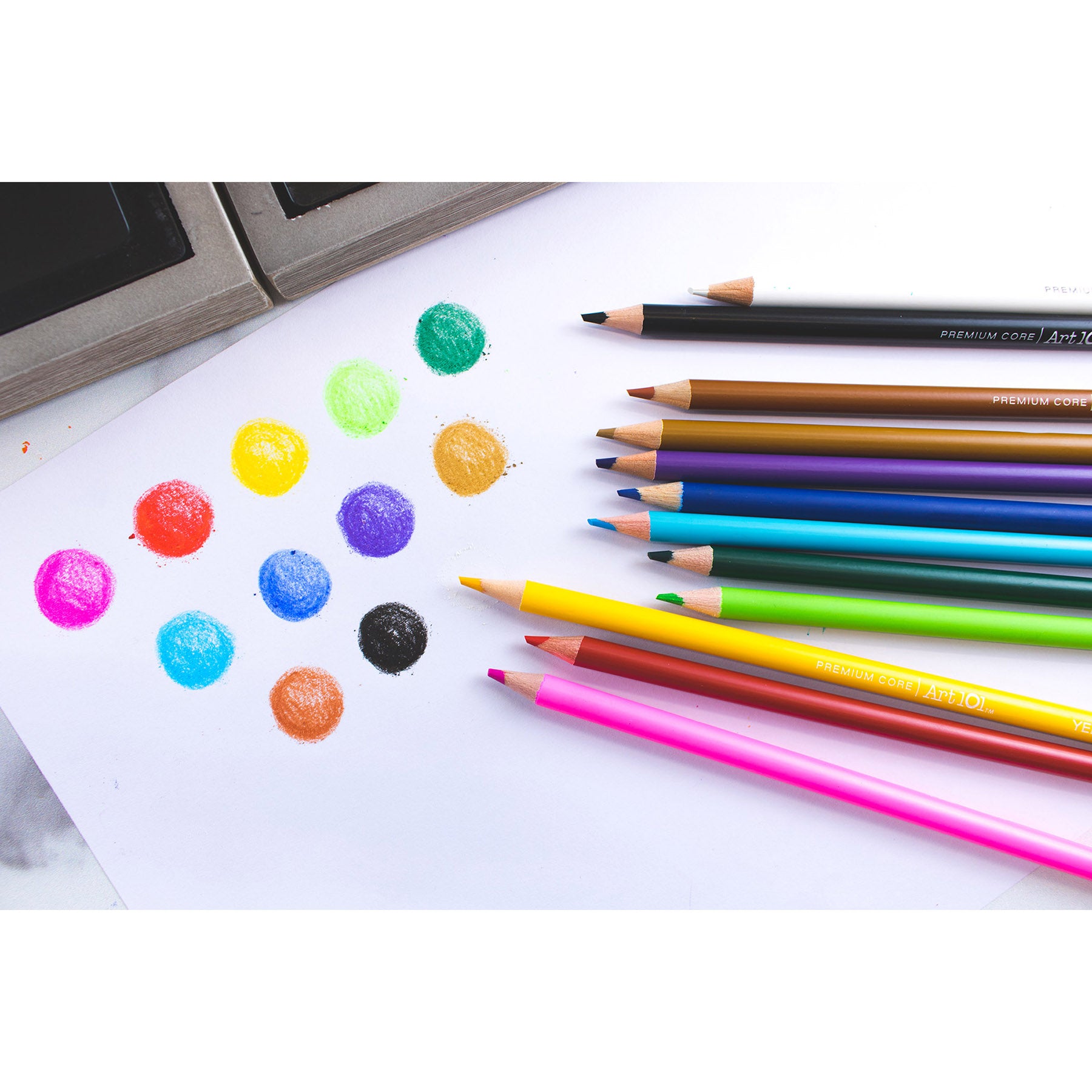Watercolor, Draw & Sketch Wood Art Set, 88 Pieces