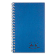 150 Sheets - Coilock - 16 lb Basis Weight - 6" x 9 1/2" Sheet Size - White Paper - Blue Cover - Divider - 1 Each
