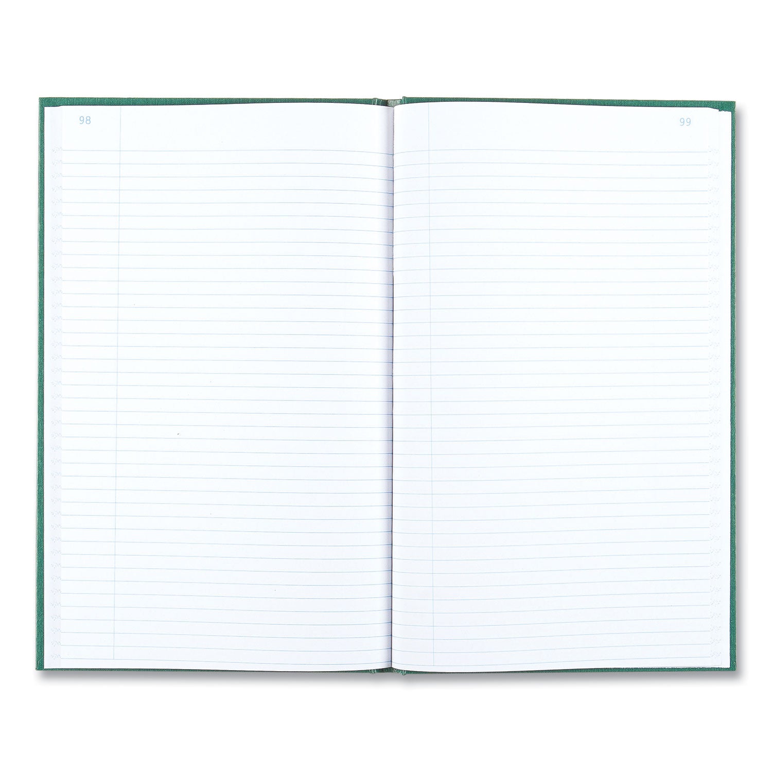 Rediform Emerald Series Account Book - 150 Sheet(s) - Gummed - 7.25" x 12.25" Sheet Size - Green - White Sheet(s) - Green Print Color - Green Cover - Recycled - 1 Each