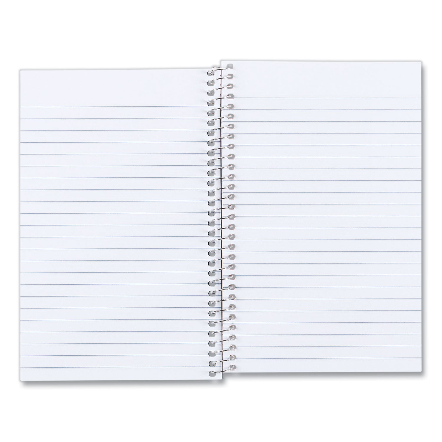 Rediform Kolor-Kraft 1-Subject Notebooks - 80 Sheets - Coilock - 16 lb Basis Weight - 5" x 7 3/4" Sheet Size - White Paper - Blue Cover - Perforated - 1 Each