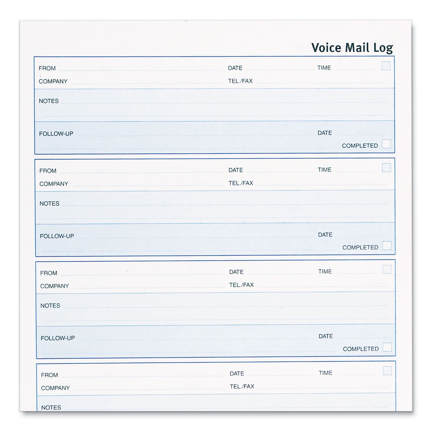 500 Sheet(s) - Wire Bound - 1 Part - 8" x 10.62" Sheet Size - White Sheet(s) - Blue Print Color - Recycled - 1 Each