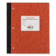 200 Sheets - Sewn - 9 1/4" x 11" Sheet Size - Brown Paper - Brown Pressboard Cover - Micro Perforated, Numbered, Perforated, Punched - 1 Each