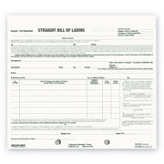3 Part - Carbonless Copy - 8.50" x 7" Sheet Size - 2 x Holes - White Sheet(s) - Black Print Color - 250 / Pack
