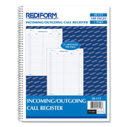 100 Sheet(s) - Wire Bound - 8.50" x 11" Sheet Size - White - White Sheet(s) - Blue Print Color - Recycled - 1 Each