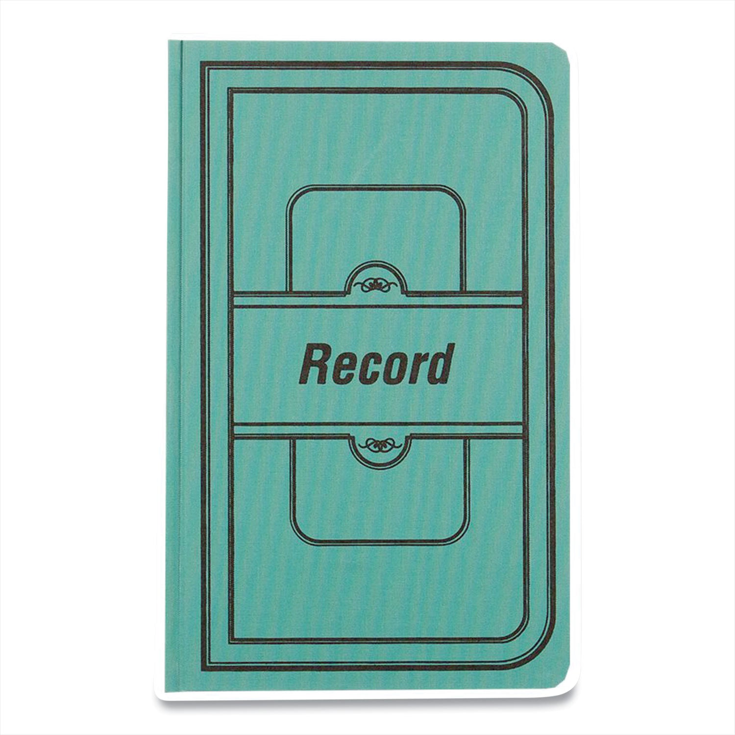 Tuff Series Record Book, Green Cover, 12 X 7.5 Sheets, 500 Sheets/book