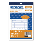 50 Sheet(s) - 2 Part - Carbonless Copy - 4.25" x 6.37" Form Size - White, Manila - 1 Each