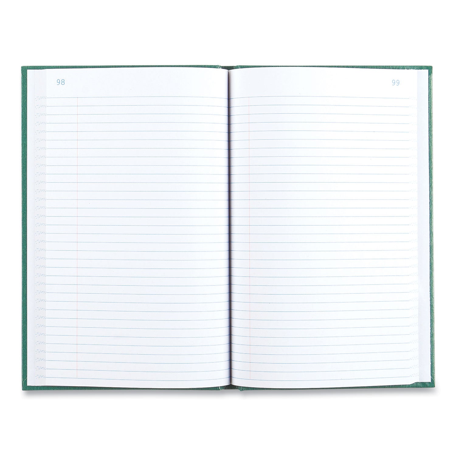 200 Sheet(s) - Gummed - 6.25" x 9.62" Sheet Size - Green - White Sheet(s) - Green Cover - Recycled - 1 Each