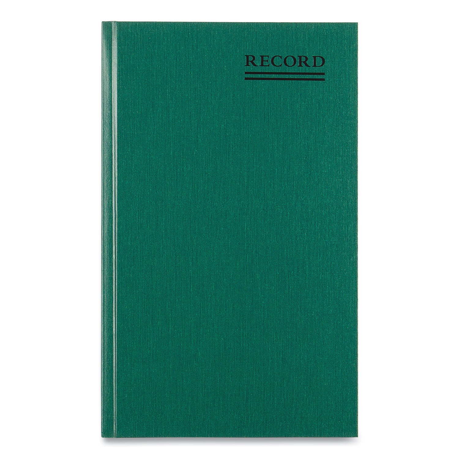 Rediform Emerald Series Account Book - 300 Sheet(s) - Gummed - 7.25" x 12.25" Sheet Size - White Sheet(s) - Green Print Color - Green Cover - Recycled - 1 Each