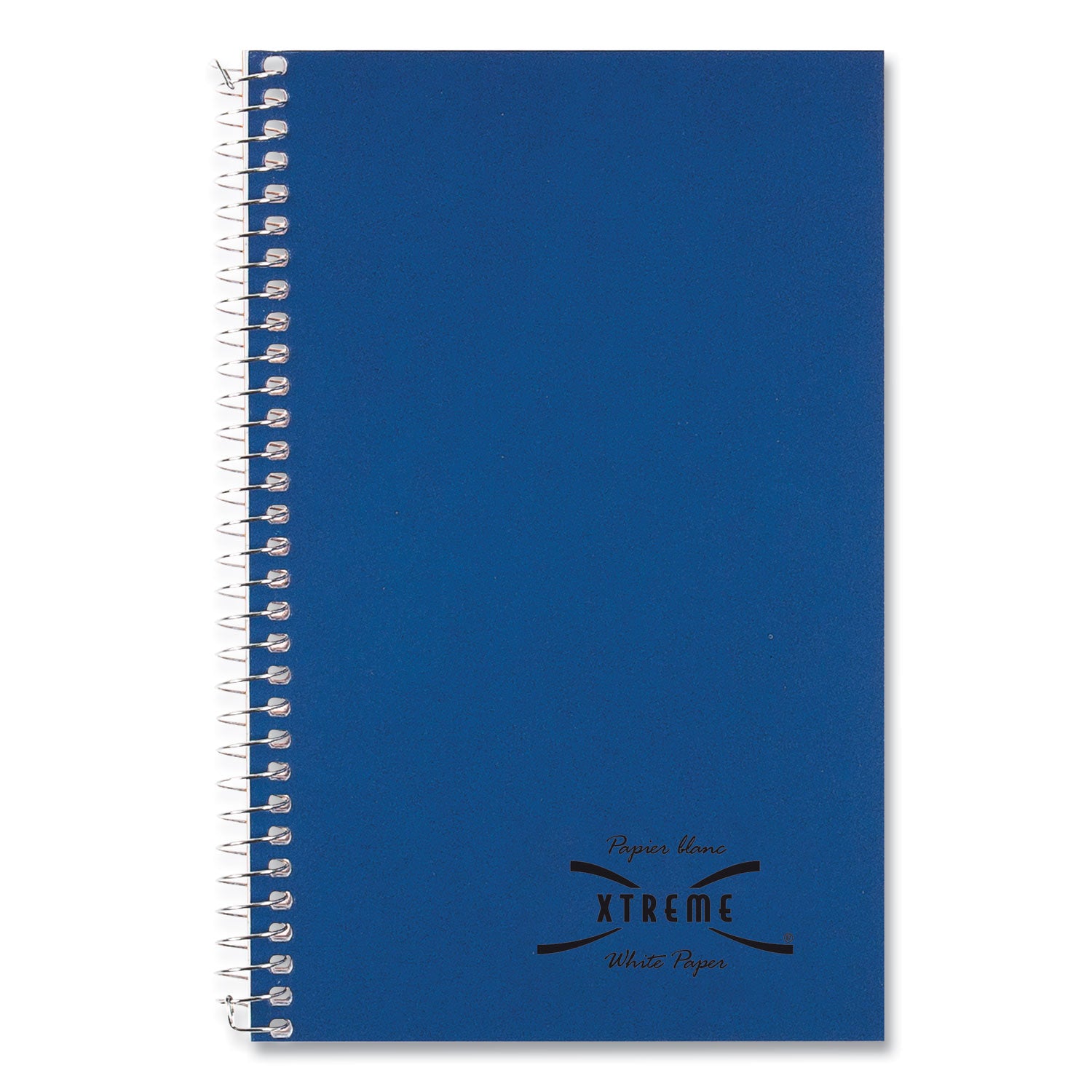 Rediform Kolor-Kraft 1-Subject Notebooks - 80 Sheets - Coilock - 16 lb Basis Weight - 5" x 7 3/4" Sheet Size - White Paper - Blue Cover - Perforated - 1 Each
