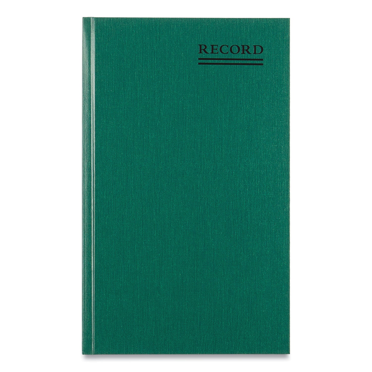 Rediform Emerald Series Account Book - 500 Sheet(s) - Gummed - 7.25" x 12.25" Sheet Size - Green - White Sheet(s) - Green Print Color - Green Cover - Recycled - 1 Each