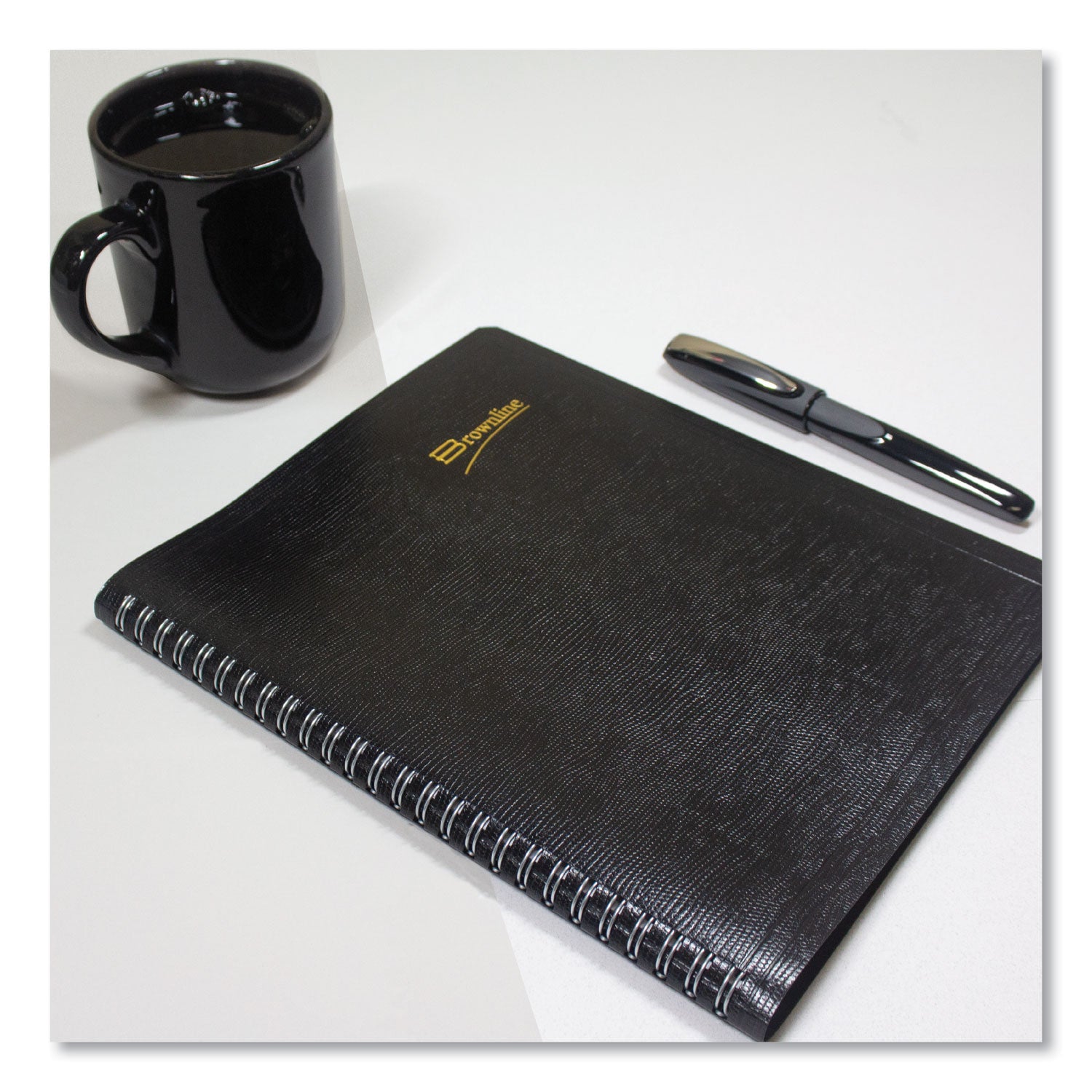Monthly - 14 Month - December 2025 to January 2027 - 1 Month Double Page Layout - 7 1/8" x 8 7/8" Sheet Size - Twin Wire - Black - Soft Cover, Daily Block - 1 Each