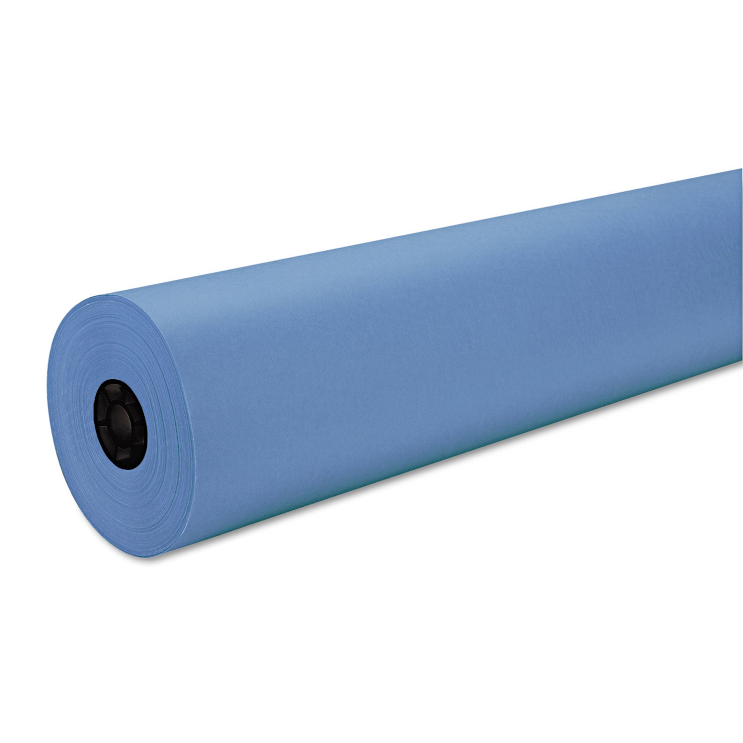 Decorol Flame-Retardant Art Paper Roll - Art, Classroom, Office, Banner, Bulletin Board - 7.40" Height x 36" Width x 1000 ft Length - Blue - Sulphite - 1 Roll