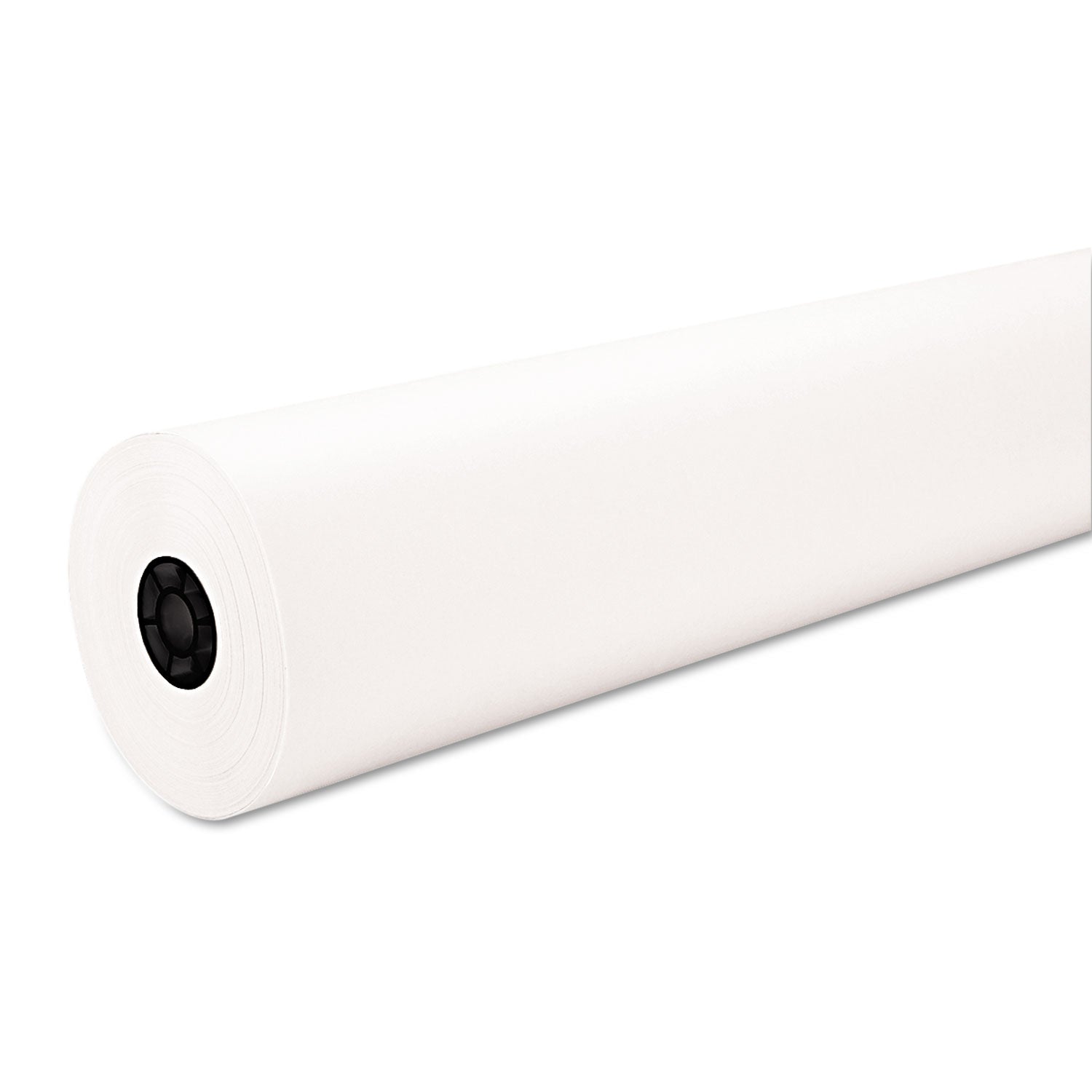 Decorol Flame-Retardant Art Paper Roll - Art, Classroom, Office, Banner, Bulletin Board - 7.40" Height x 36" Width x 1000 ft Length - White - Sulphite - 1 Roll