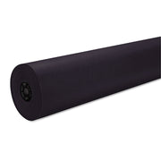 Decorol Flame-Retardant Art Paper Roll - Art, Classroom, Office, Banner, Bulletin Board - 7.40" Height x 36" Width x 1000 ft Length - Black - Sulphite - 1 Roll