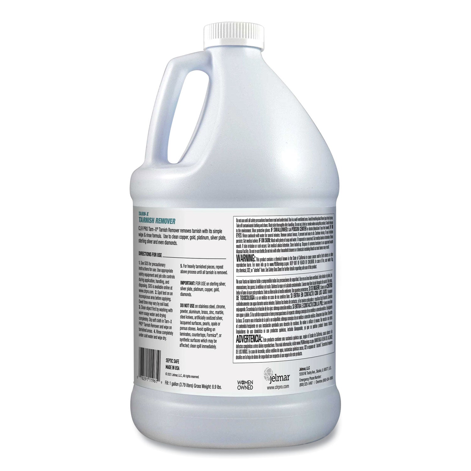 Tarnish Remover, 1 Gal Bottle