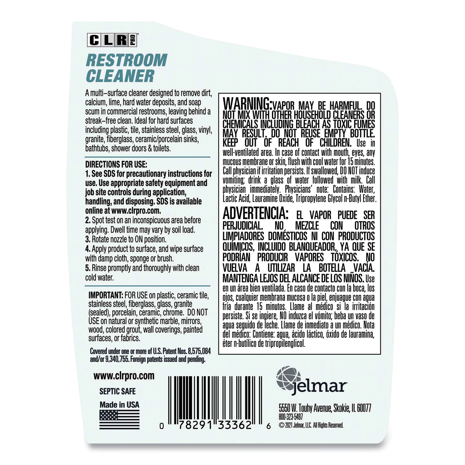 CLR Pro Restroom Cleaner Spray