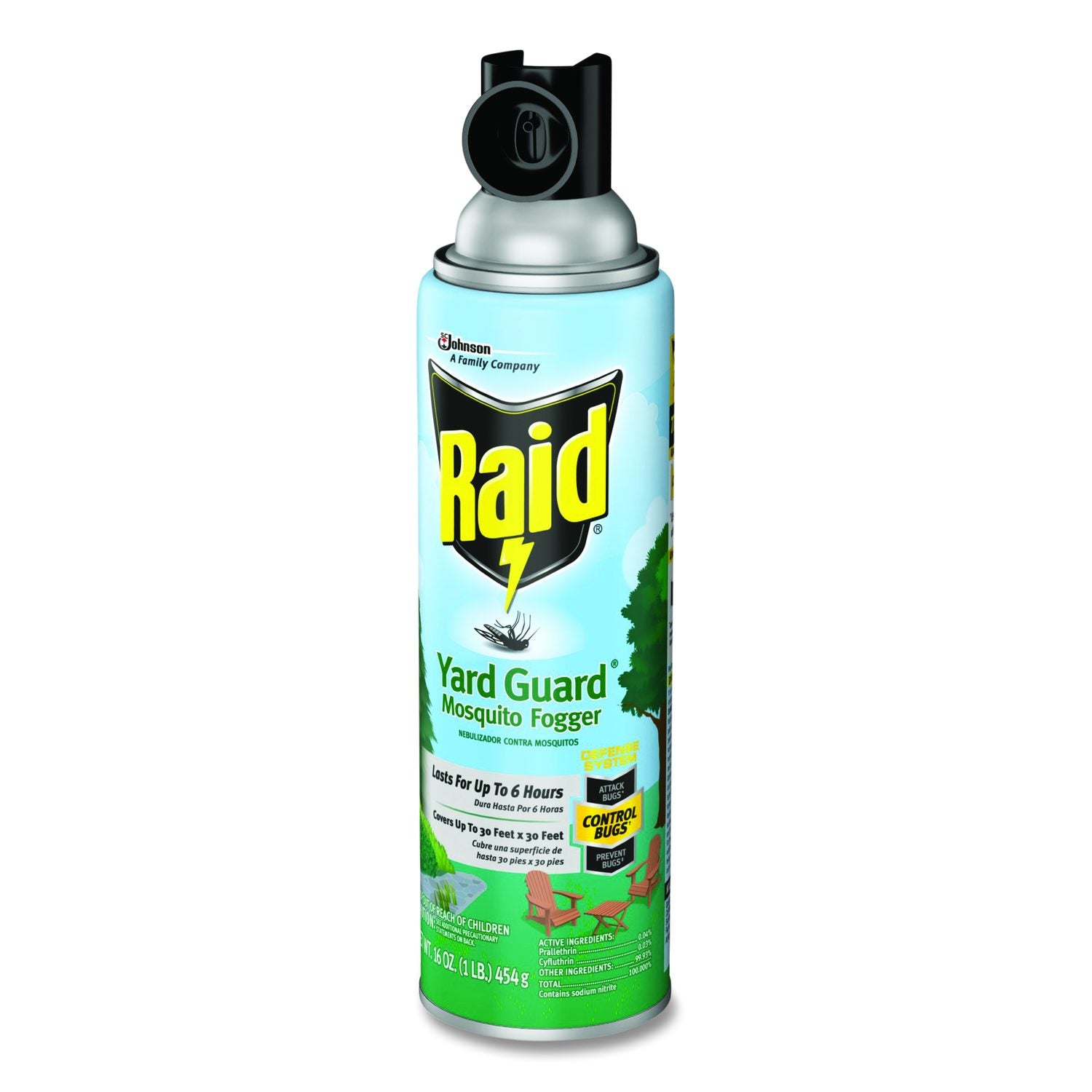 Yard Guard Fogger, 16 Oz Aerosol Spray, 12/Carton