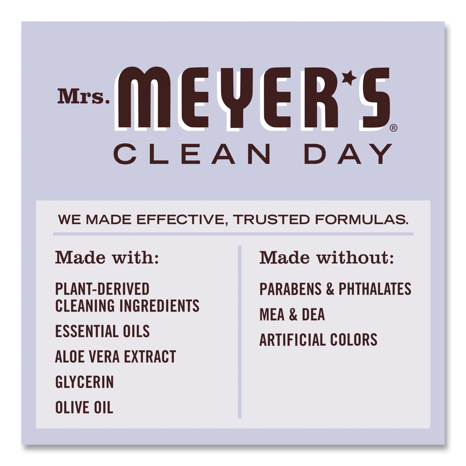 Clean Day Liquid Hand Soap Refill, Lavender Scent, 33 oz, 6/Carton