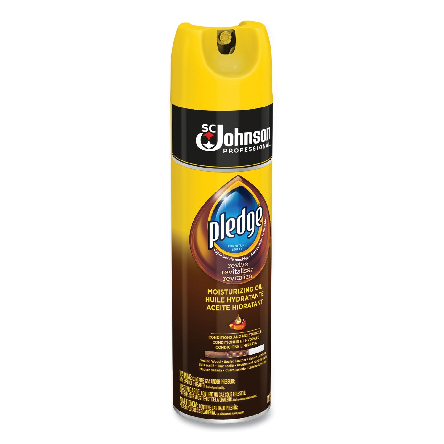 Furniture Polish, Revive Moisturizing Oil, 14.2 Oz Can, 6/carton
