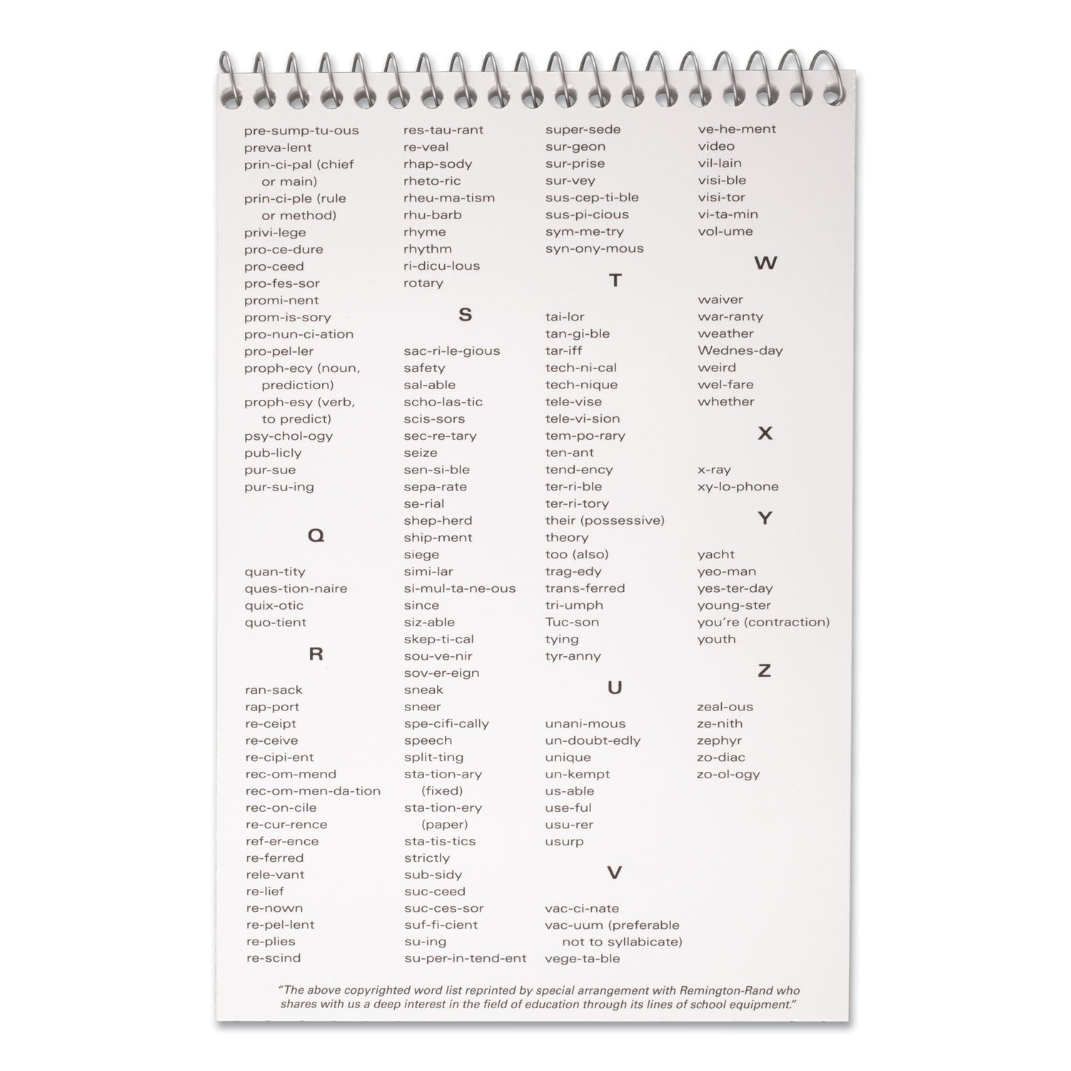 Mead Spell-Write Steno Book - 80 Sheets - 6" x 9" Sheet Size - White Paper - 1 Each