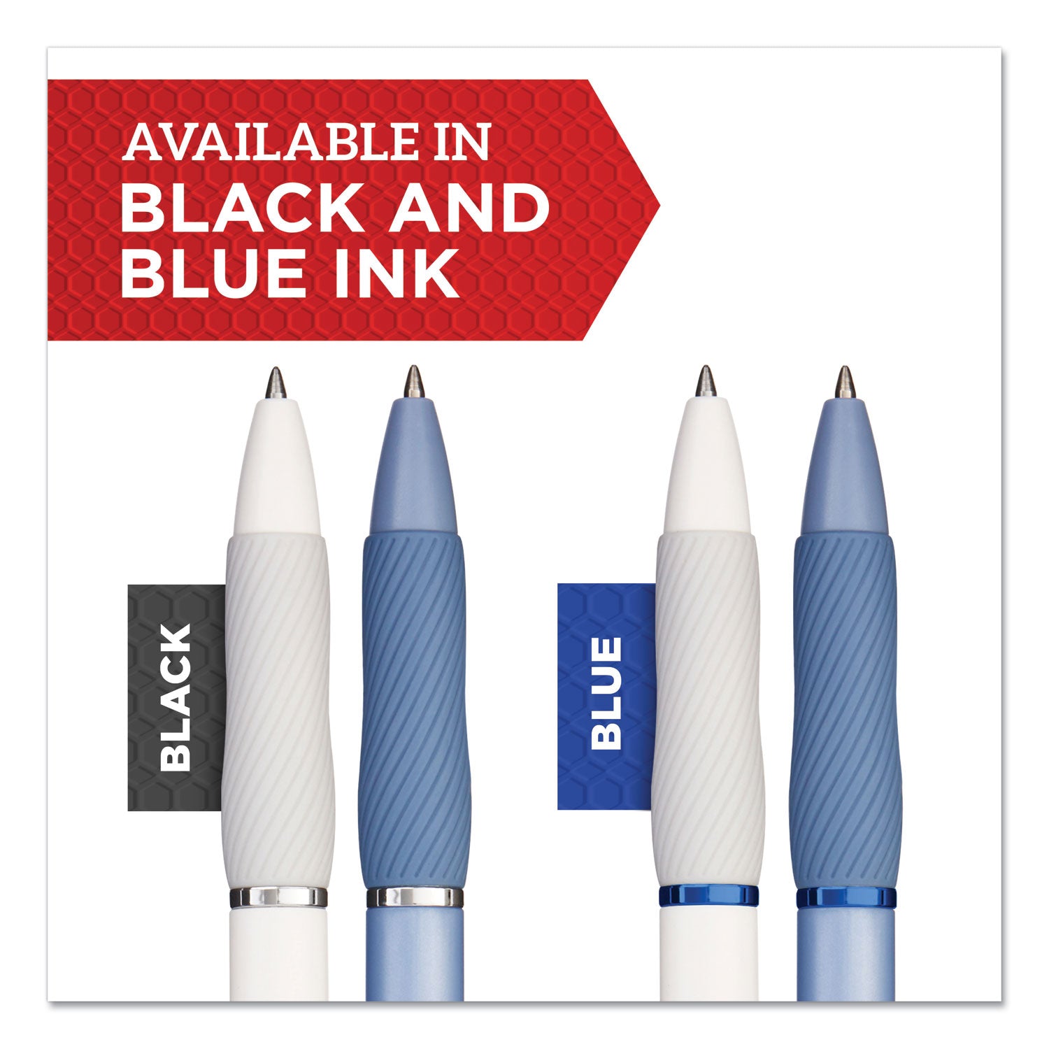 Sharpie S-Gel Pen - 0.7 mm Medium Pen Point - Black Ink - Gel-based - White Barrel - 1 Dozen