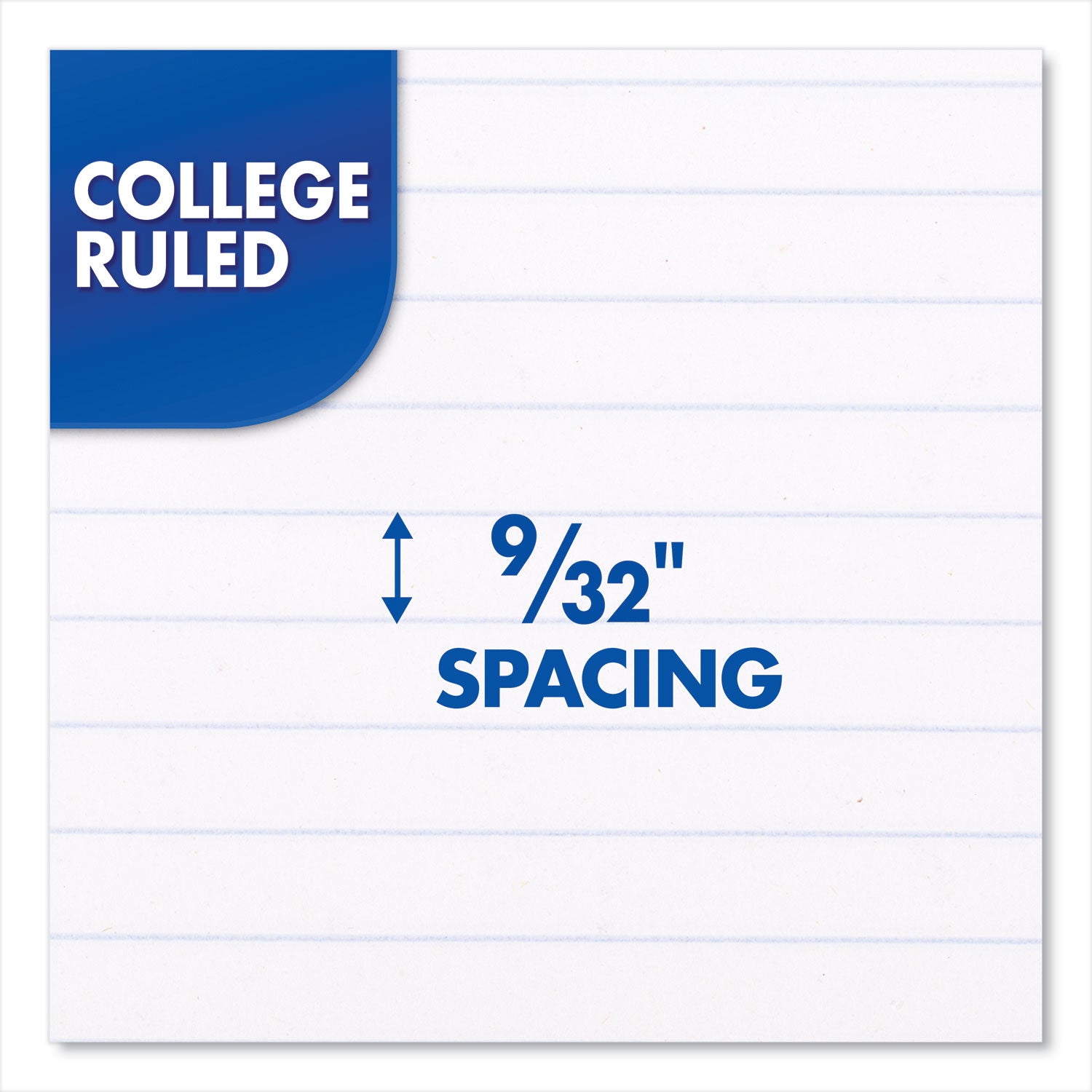 Mead Notebook, 1 Subject, 70 Sheets, College Ruled, 3-Hole Punched, 7.5" x 10.5", Assorted Colors, 6 Pack