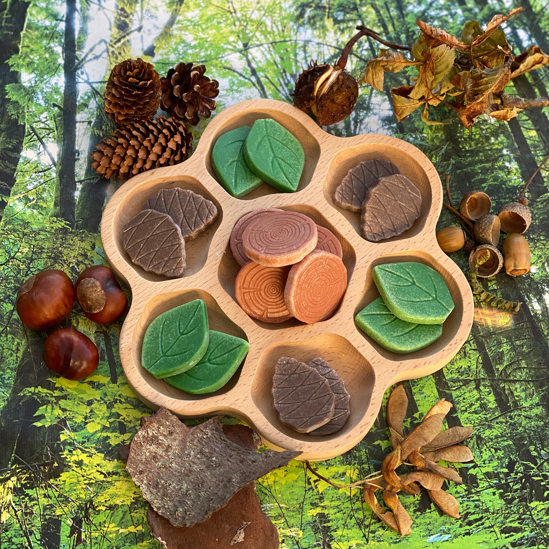 Scenery Stones – Forest Play, Set of 18