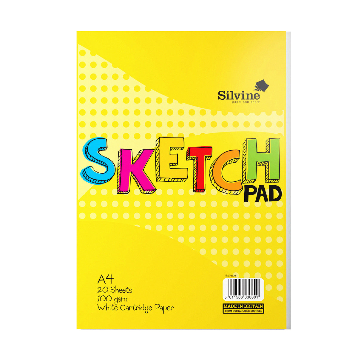 8.25X11.75 YELLOW SKETCHBOOK
