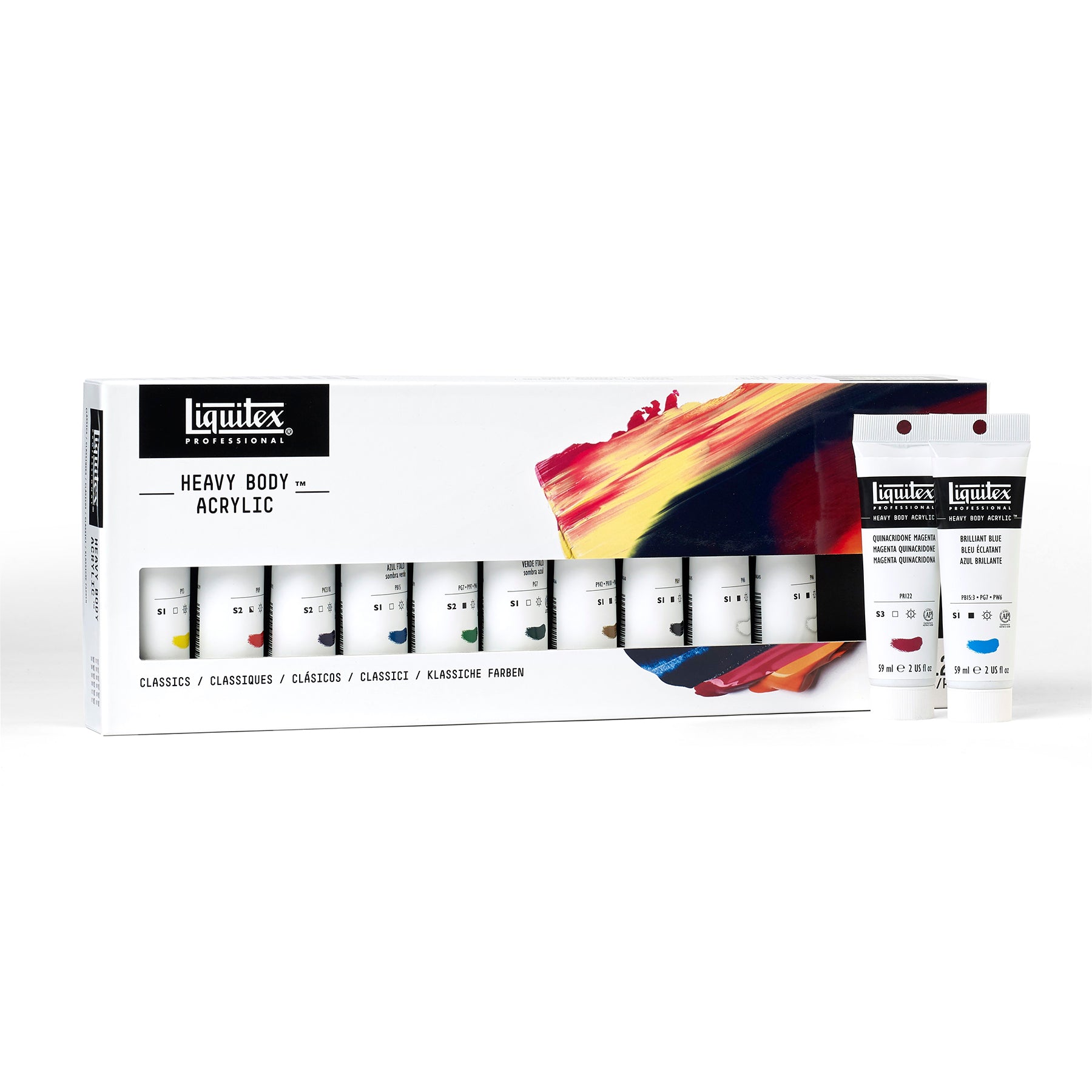 Heavy Body Color - Classic 12 x 59ml Set