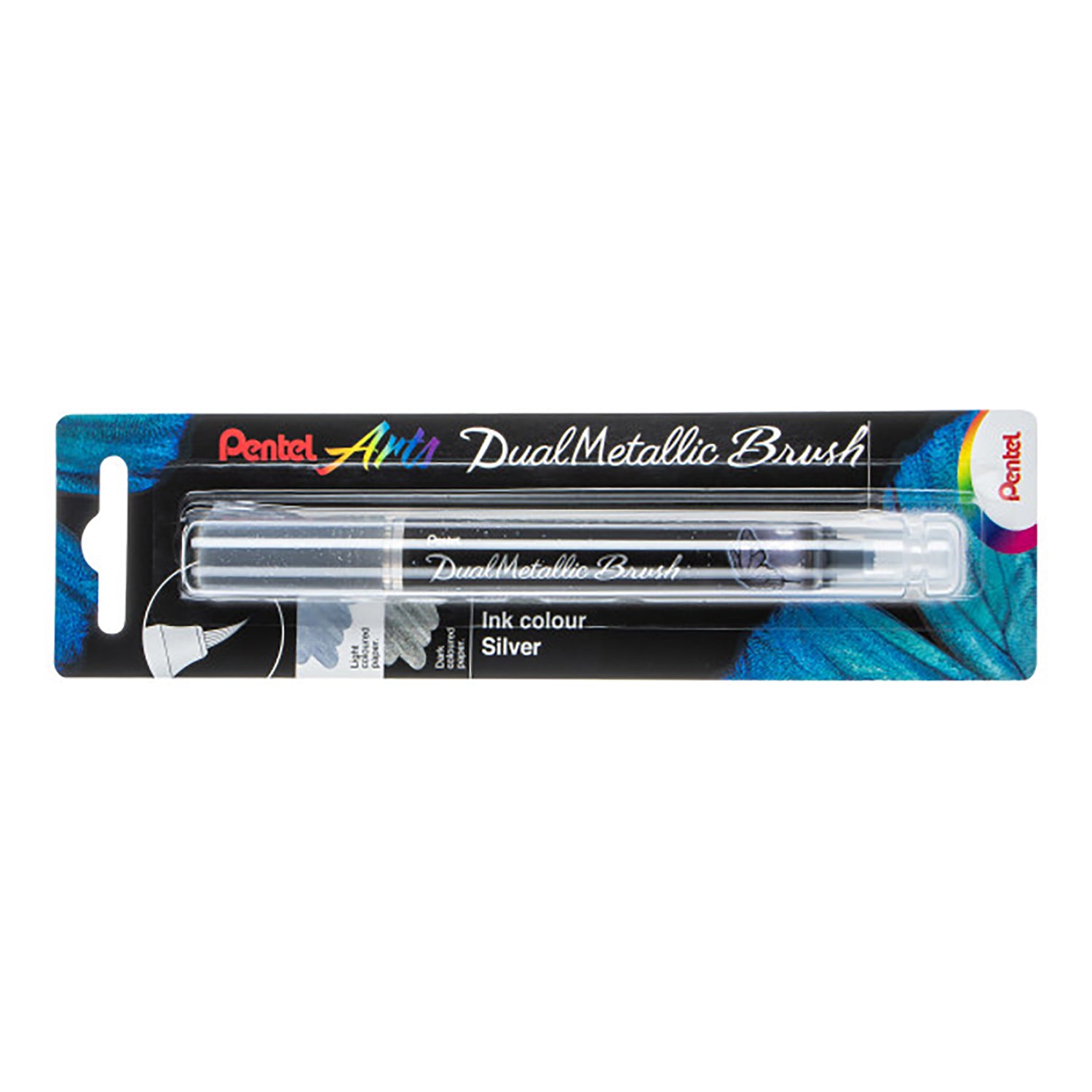 DualMetallic Brush, Silver Ink